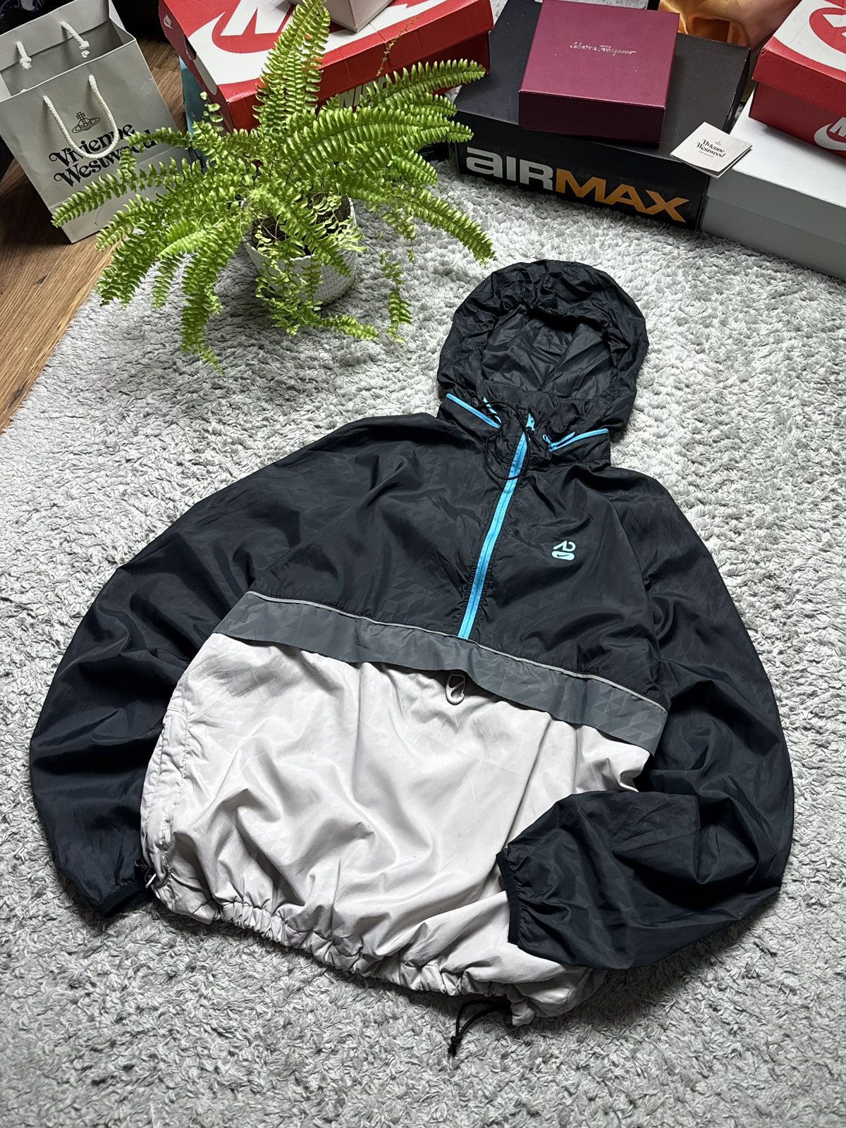 Nike 00s Nike Jacket Vintage Rare Streetwear Drill Swoosh Y2K Size US M / EU 48-50 / 2 - 1 Thumbnail