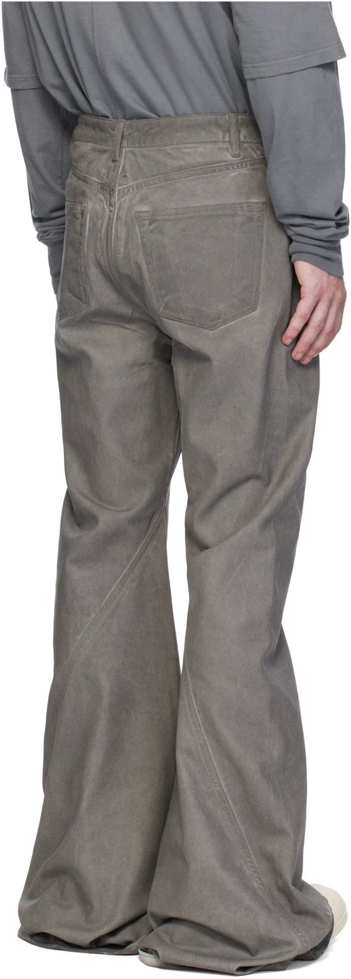 Rick Owens Rick Owens Spiral Flare Wax Jeans Size US 32 / EU 48 - 5 Thumbnail