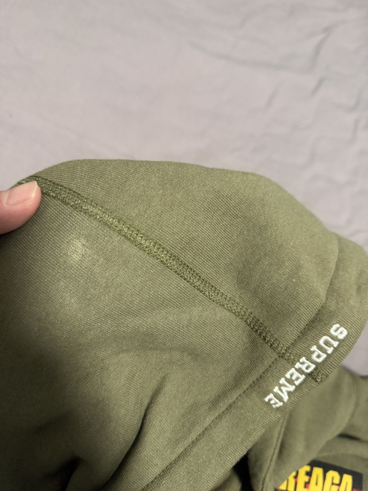 Supreme Supreme cnn war report hooded sweatshirt Size US L / EU 52-54 / 3 - 8 Thumbnail
