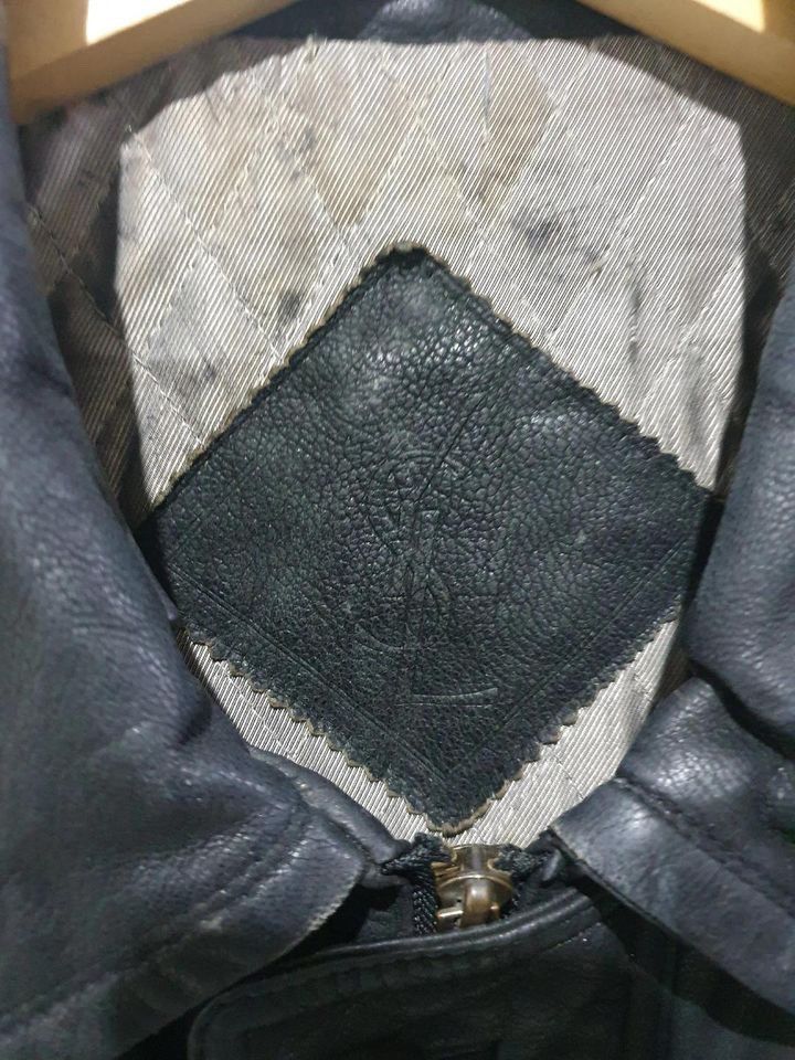Vintage × Yves Saint Laurent Rare Leather Jacket Yves saint lauren Size US XXL / EU 58 / 5 - 2 Thumbnail