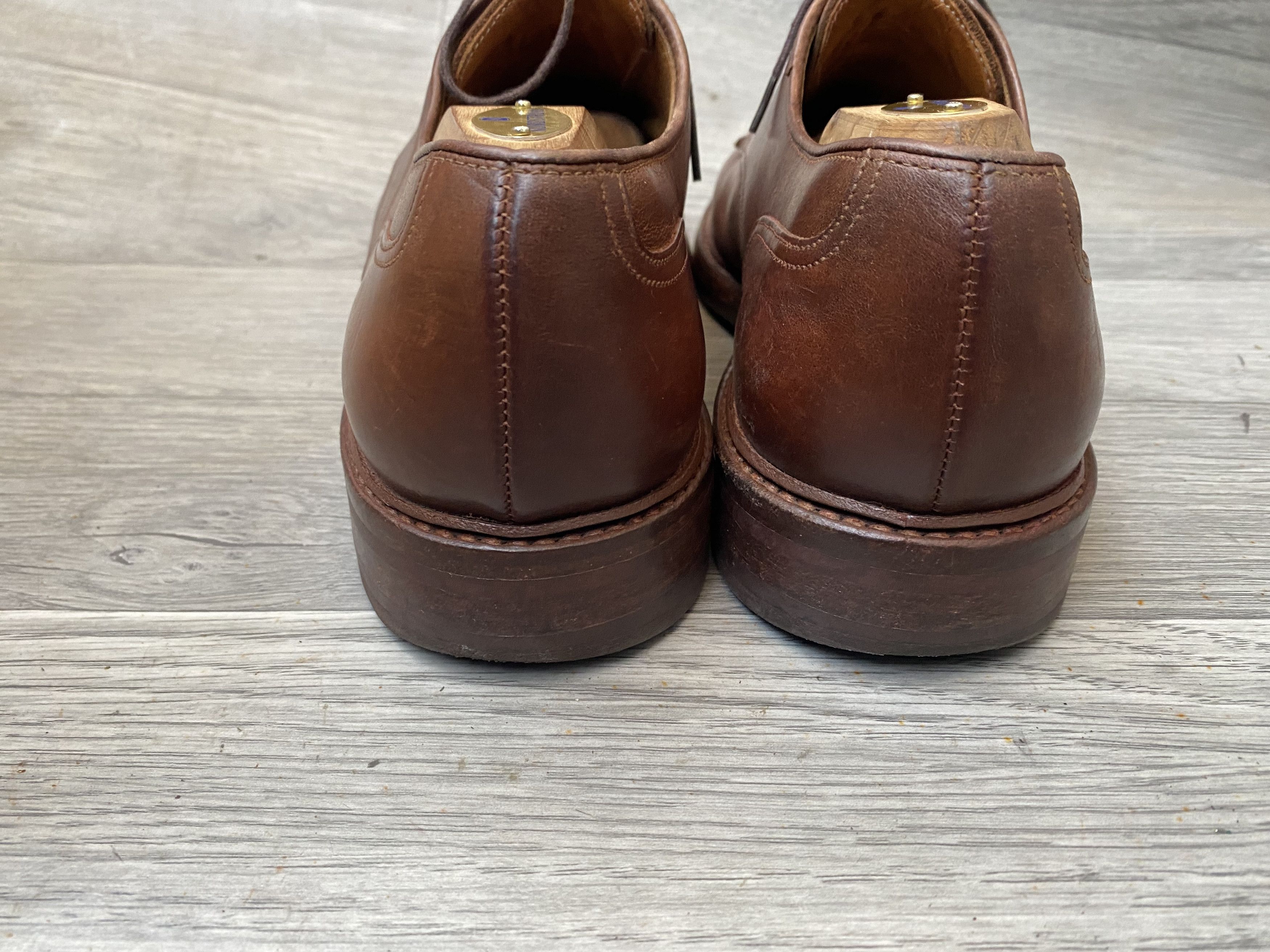 Crockett & Jones Crockett and jones cap toe leather oxford sz uk 8.5 Size US 9.5 / EU 42-43 - 7 Thumbnail