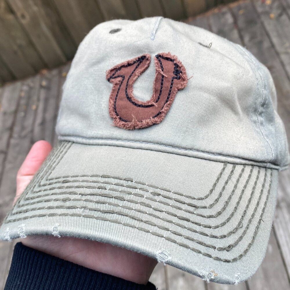 True Religion Vintage True Religion Y2K Embroidered Baseball Cap Hat Dist Size ONE SIZE - 2 Thumbnail