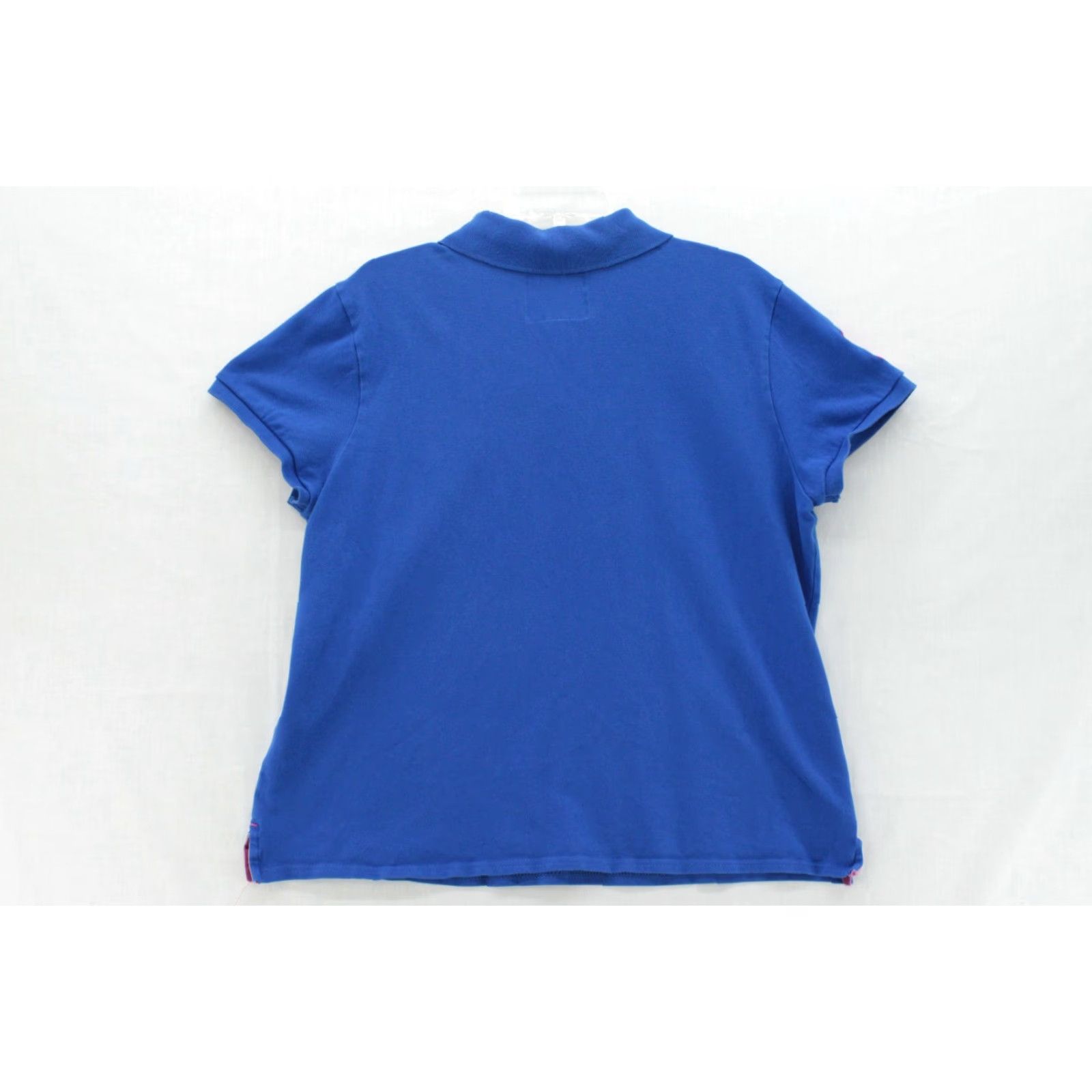 U.S. Polo Assn. US Polo Assn. Polo Shirt Womens 2X Blue Pink Logo Embroidered Preppy Big Pony Shirt Womens 2XL Blue Pink Logo Embroidered Preppy Big Pony Size XXL / US 16-18 / IT 52-54 - 5 Thumbnail