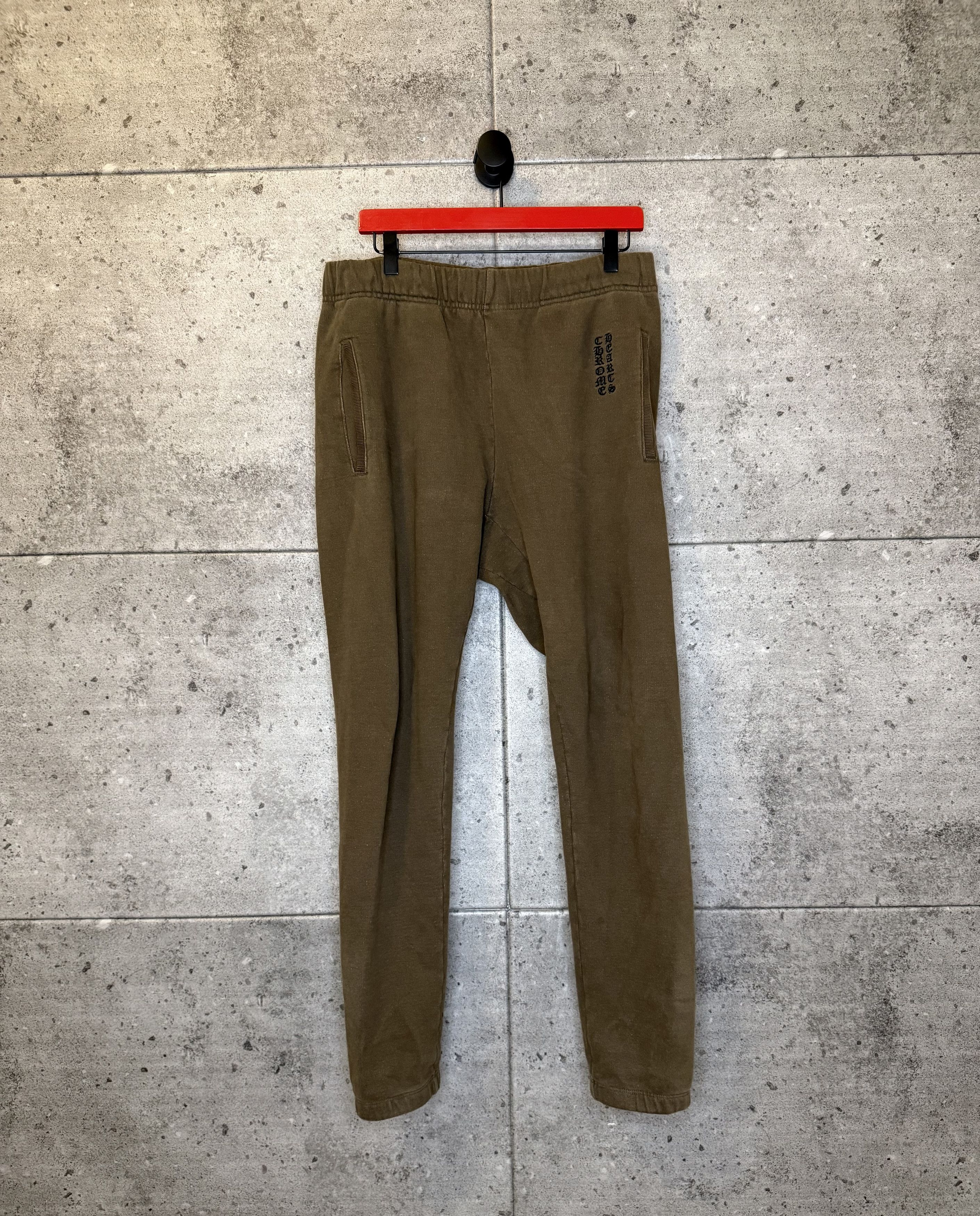 Chrome Hearts Chrome hearts y not embroidered sweatpants Size US 34 / EU 50 - 1 Thumbnail