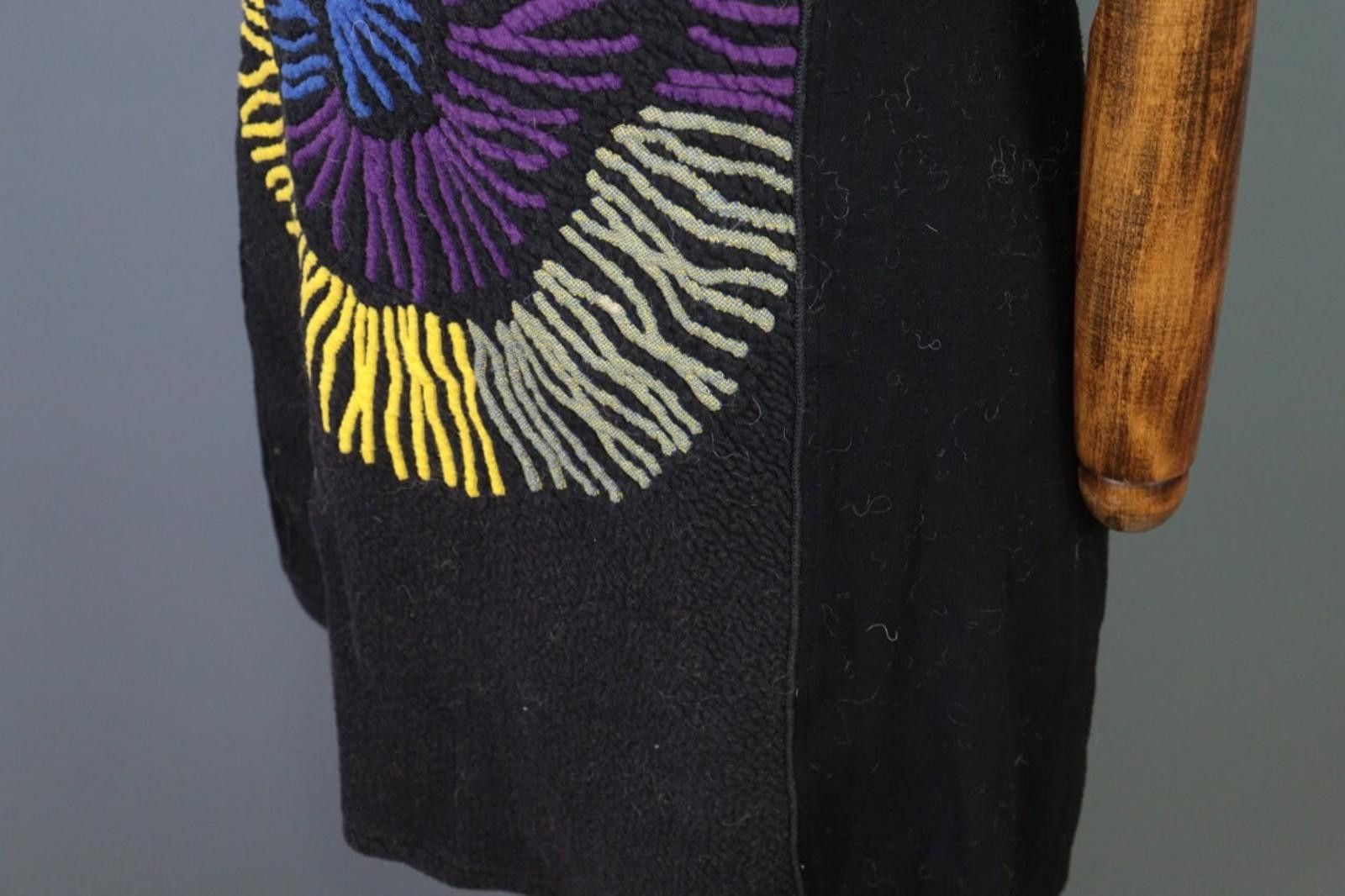 Designer Aventures des Toiles Black A-Line Mini Dress Size 42 Size M / US 6-8 / IT 42-44 - 9 Thumbnail
