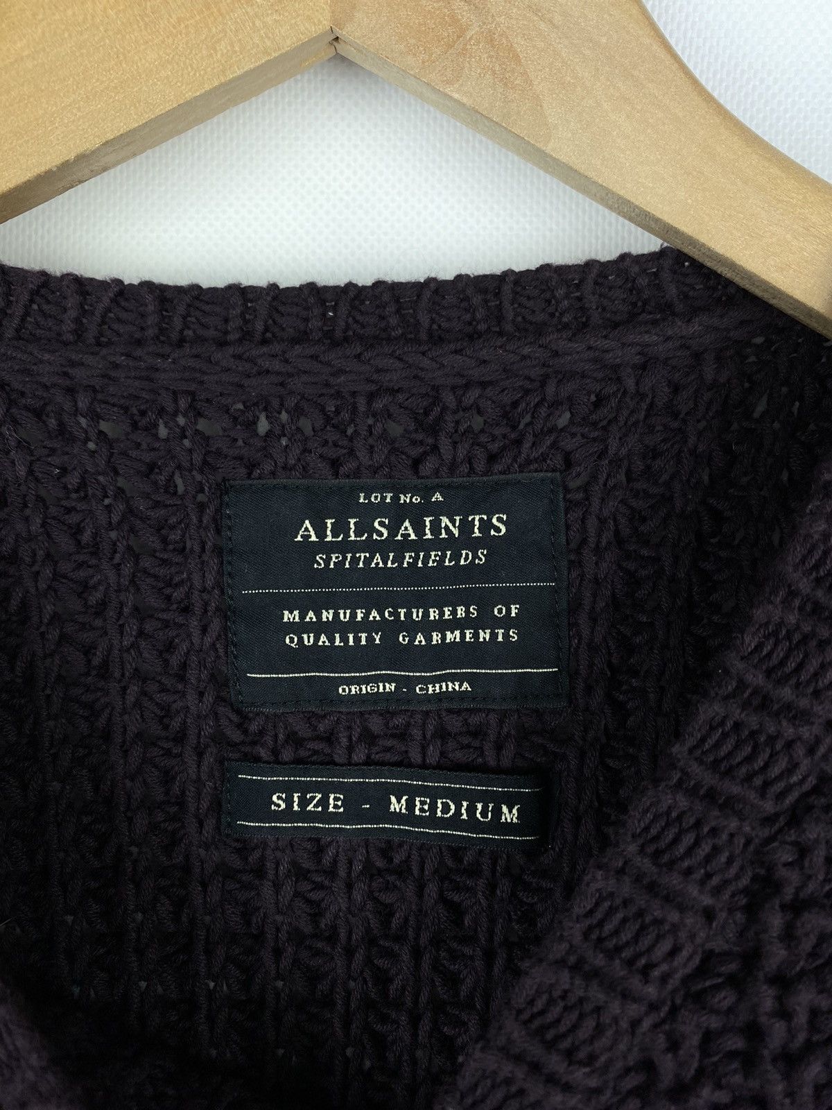 Allsaints Allsaints Rok Crew men’s knitted sweater pullover size M Size US M / EU 48-50 / 2 - 8 Thumbnail