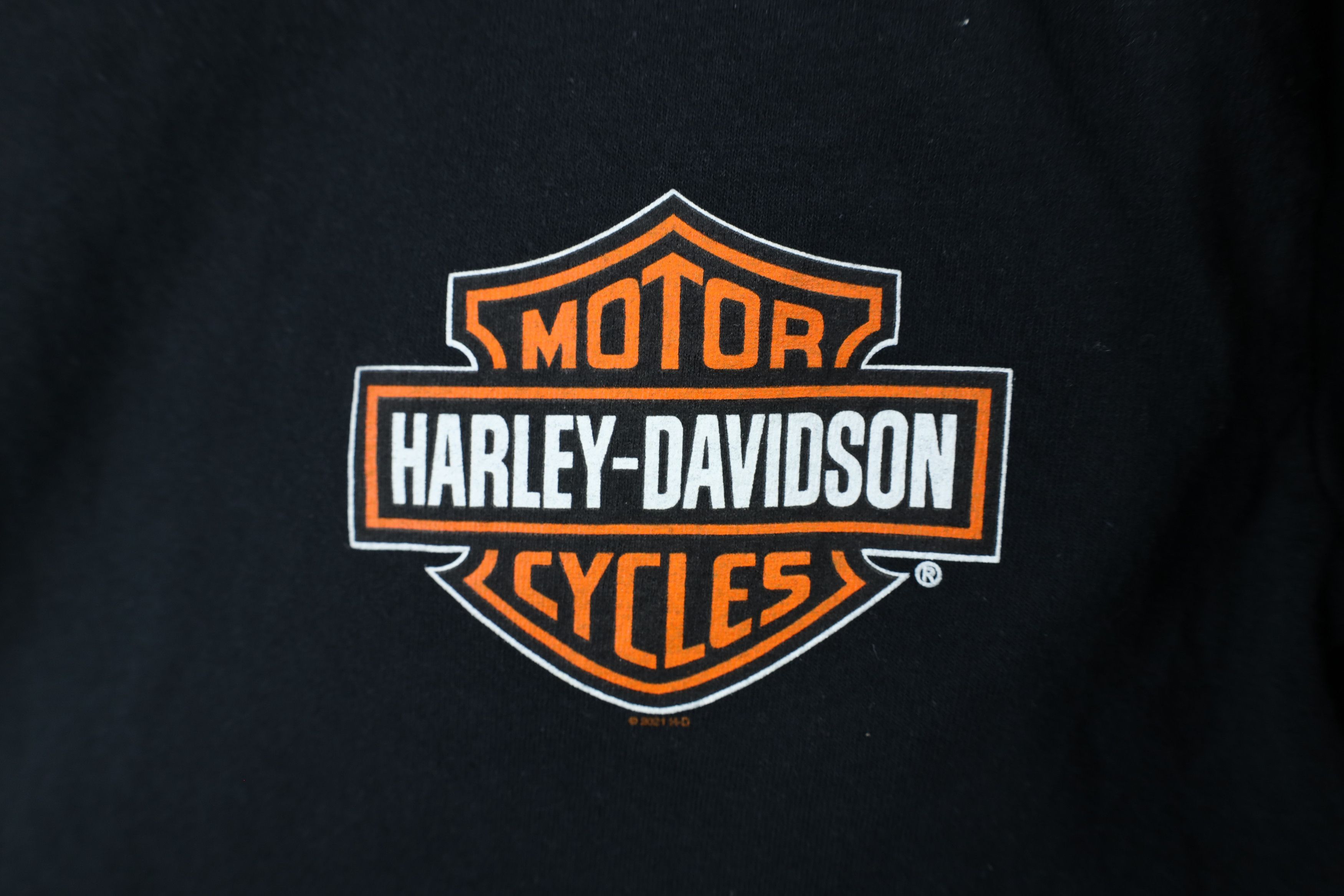 Harley Davidson Vintage Harley Davidson Spell Out Long Sleeve T-Shirt Black Size US S / EU 44-46 / 1 - 6 Thumbnail