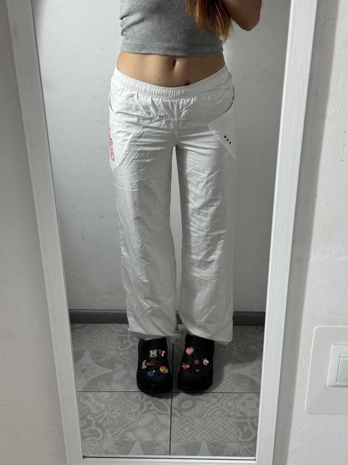 Adidas VINTAGE ADIDAS 2000s LIGHT PANTS Size 32" / US 10 / IT 46 - 2 Thumbnail