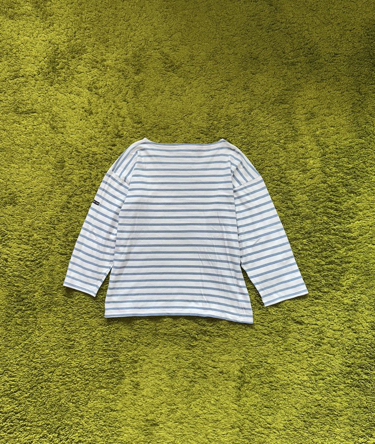 Saint James Saint James 2000s vtg ASAP Rocky style striped longsleeve Size M / US 6-8 / IT 42-44 - 4 Thumbnail