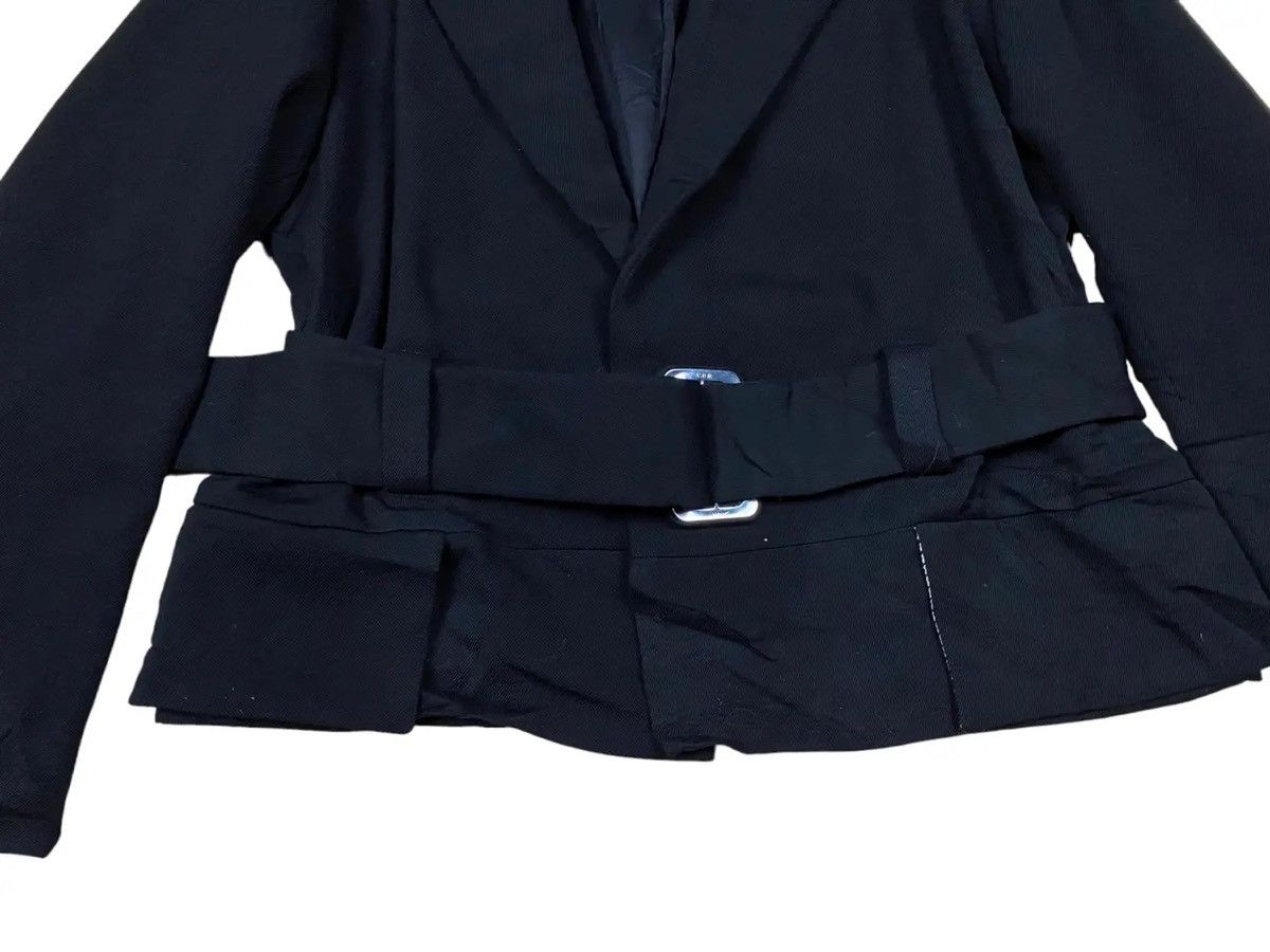 Yohji Yamamoto ✅️Yohji Yamamoto Black Belt Strap Across Waist Size L / US 10 / IT 46 - 4 Thumbnail