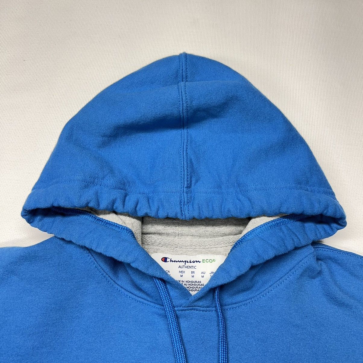 Champion Champion Eco Hoodie Blue Sweatshirt Pullover Sweater Logo Size US M / EU 48-50 / 2 - 6 Thumbnail