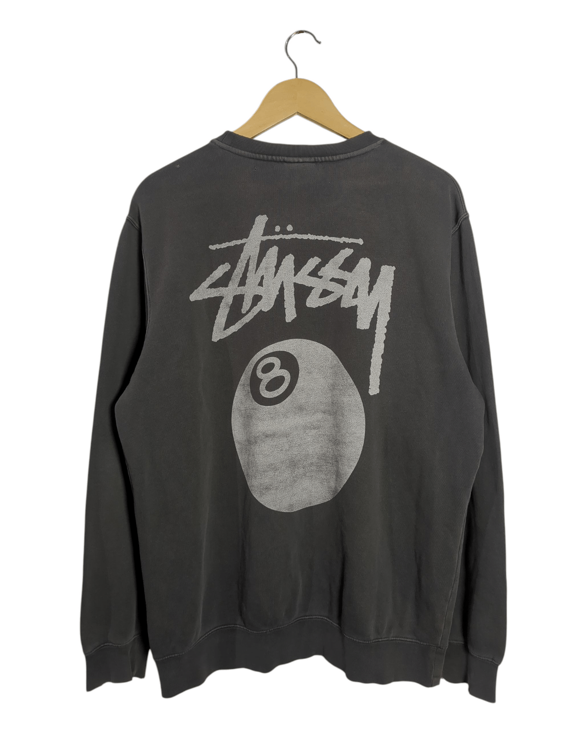 Stussy Stussy 8-Ball Sweatshirt - (L) Size US L / EU 52-54 / 3 - 1 Thumbnail