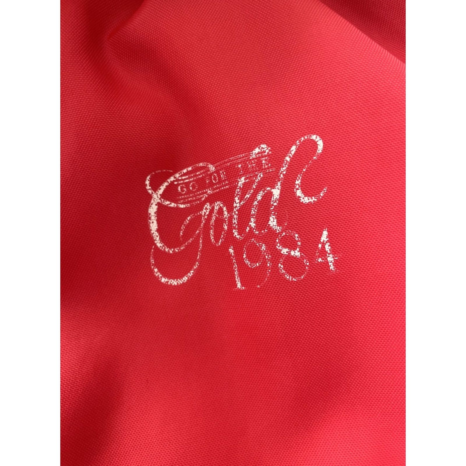 Vintage VINTAGE Warwick Satin Varsity Bomber Jacket Red XL 1980s Letterman 3M Go For Gold Mens Size US L / EU 52-54 / 3 - 5 Thumbnail