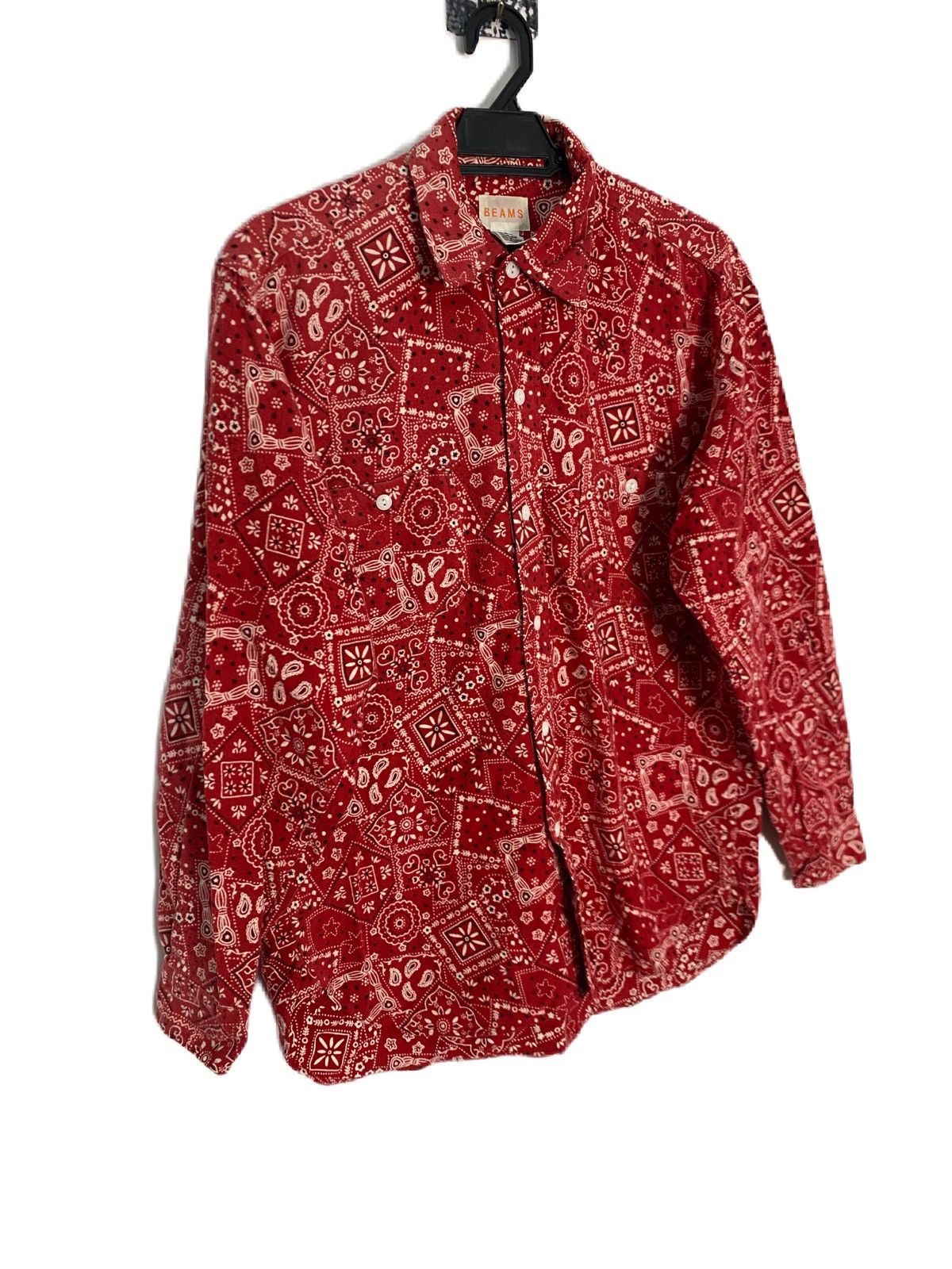 Beams Plus JAPAN BRAND BEAMS BANDANA SHIRT BUTTON UP Size US M / EU 48-50 / 2 - 2 Thumbnail