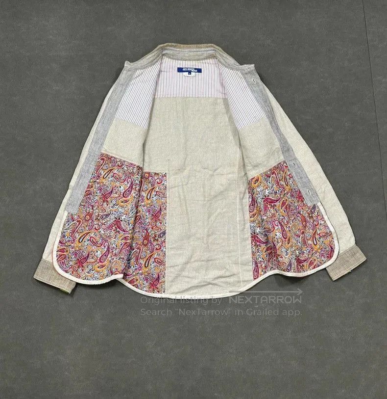 Junya Watanabe Junya Watanabe Patchwork Cotton-Linen Jacket. Size US M / EU 48-50 / 2 - 8 Thumbnail