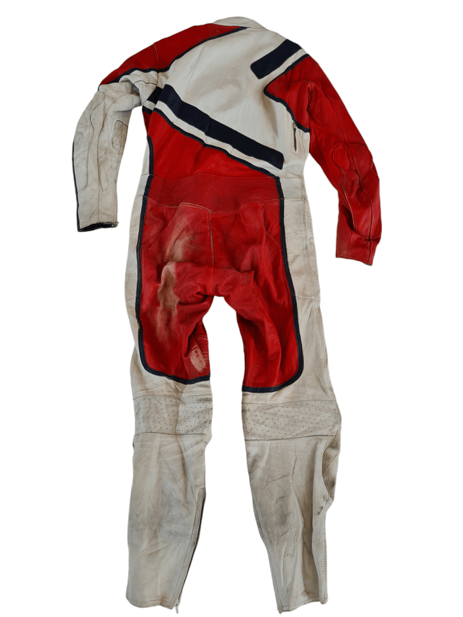 Genuine Leather Racing Overalls Jacket Field Sheer By Nelson Size US 30 / EU 46 - 2 Thumbnail