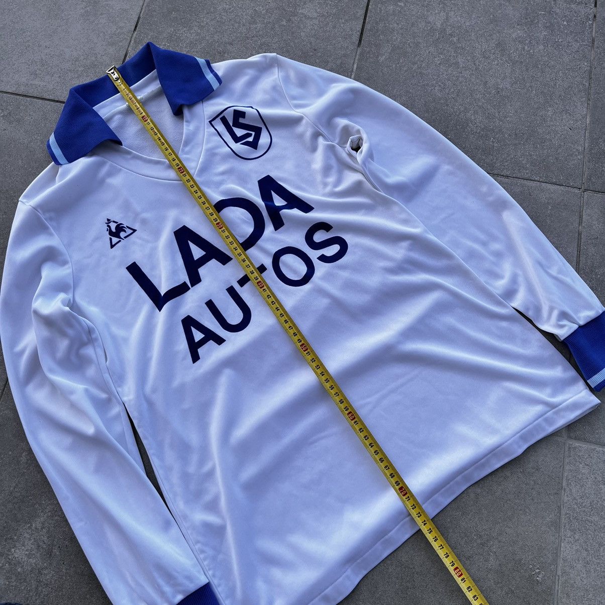 Le Coq Sportif Vintage 1982–83 FC Lausanne-Sport Home Jersey Le Coq Sportif Size US M / EU 48-50 / 2 - 14 Thumbnail