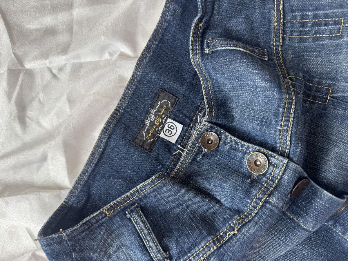 Hysteric Glamour Y2K Super Sexy Vintage Pleated Denim Mini Skirt Size 28" / US 6 / IT 42 - 8 Thumbnail