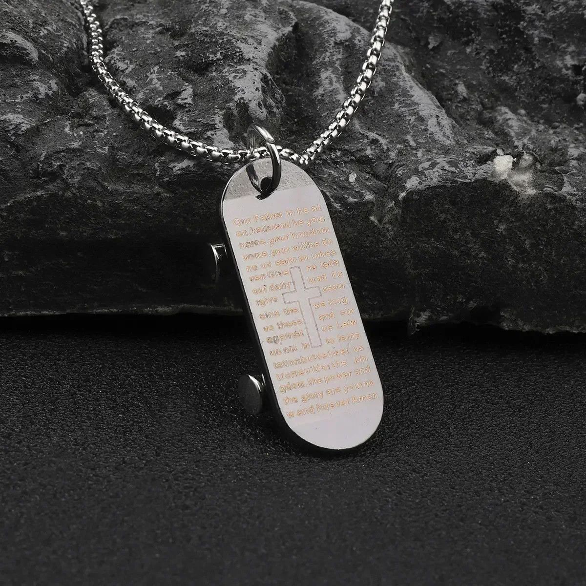 Jewelry Skateboard Necklace Size ONE SIZE - 1 Thumbnail