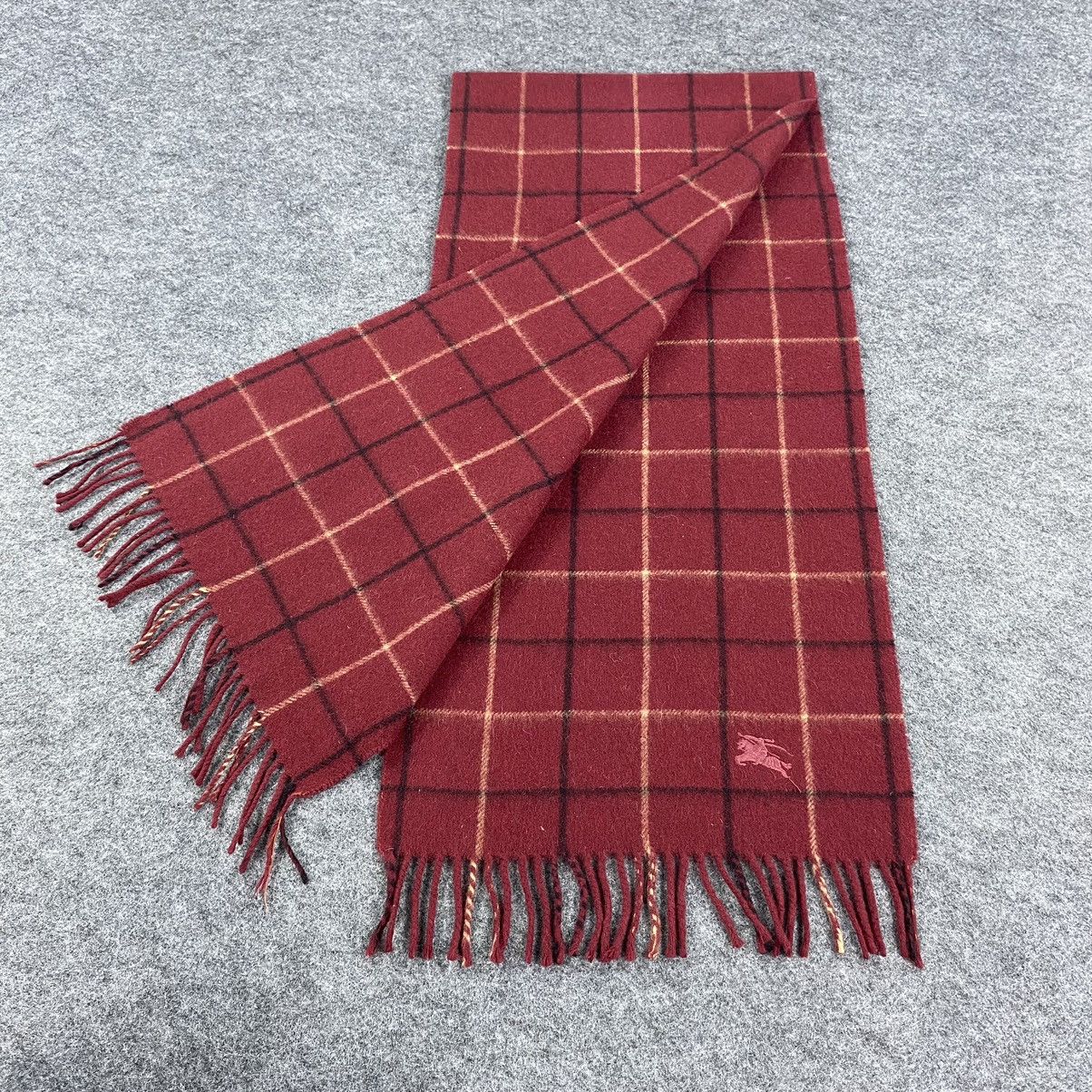 Burberry × Vintage Burberrys Scarf # Muffler # Neckwear # D205 Size ONE SIZE - 5 Thumbnail