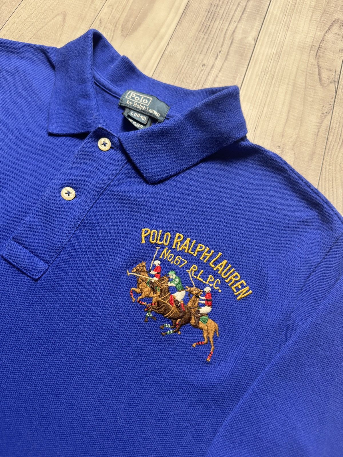 Polo Ralph Lauren Vintage Polo Ralph Lauren S big logo horse number 3 Size US XS / EU 42 / 0 - 2 Thumbnail