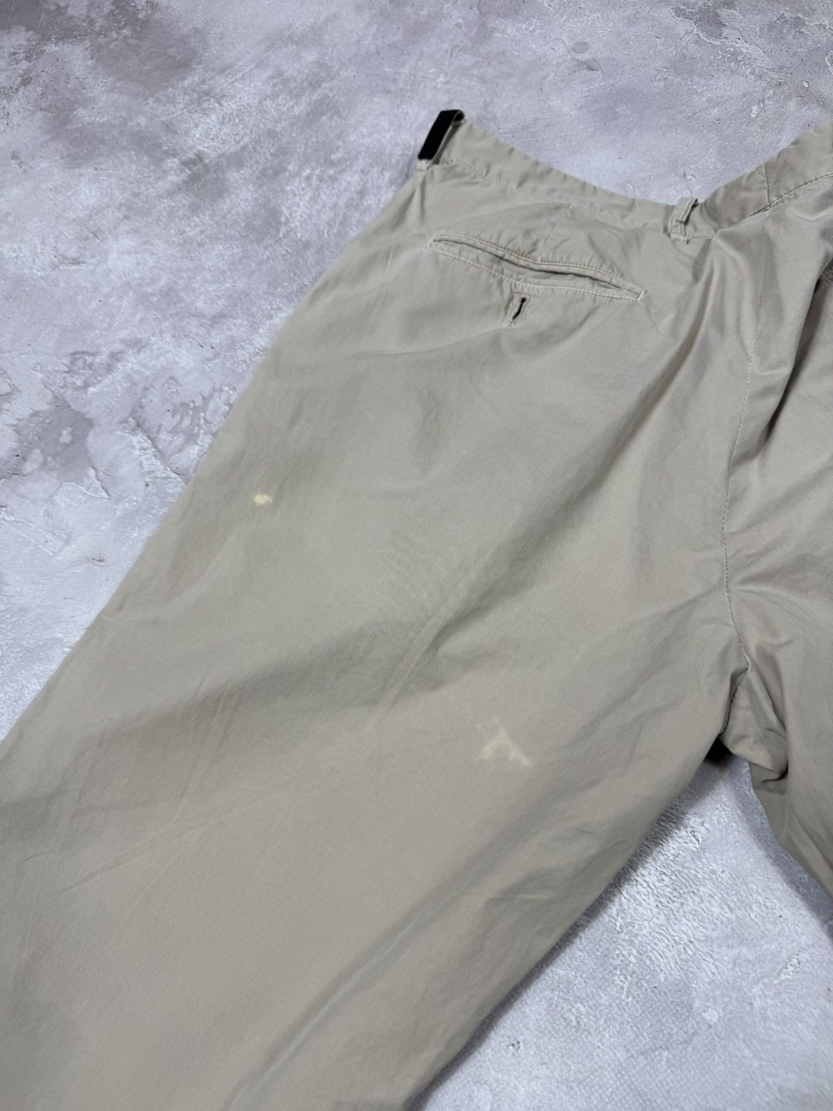 Prada Vintage Prada Distressed Chino Pants Size US 36 / EU 52 - 18 Thumbnail