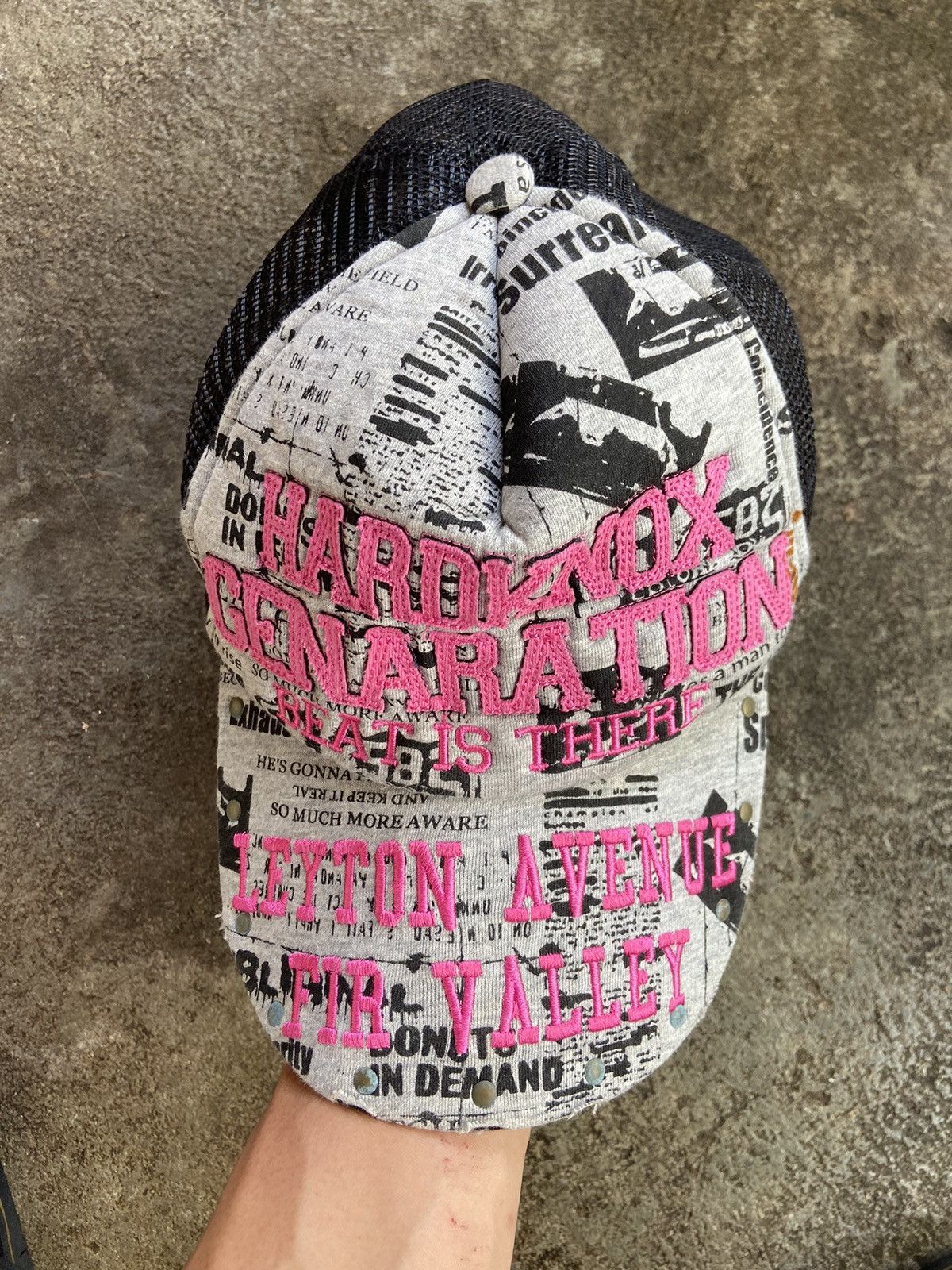 Japanese Brand HARDKNOX GENERATION BEAT IS THERE PUNK CAP JAPANESE BRAND Size ONE SIZE - 3 Thumbnail