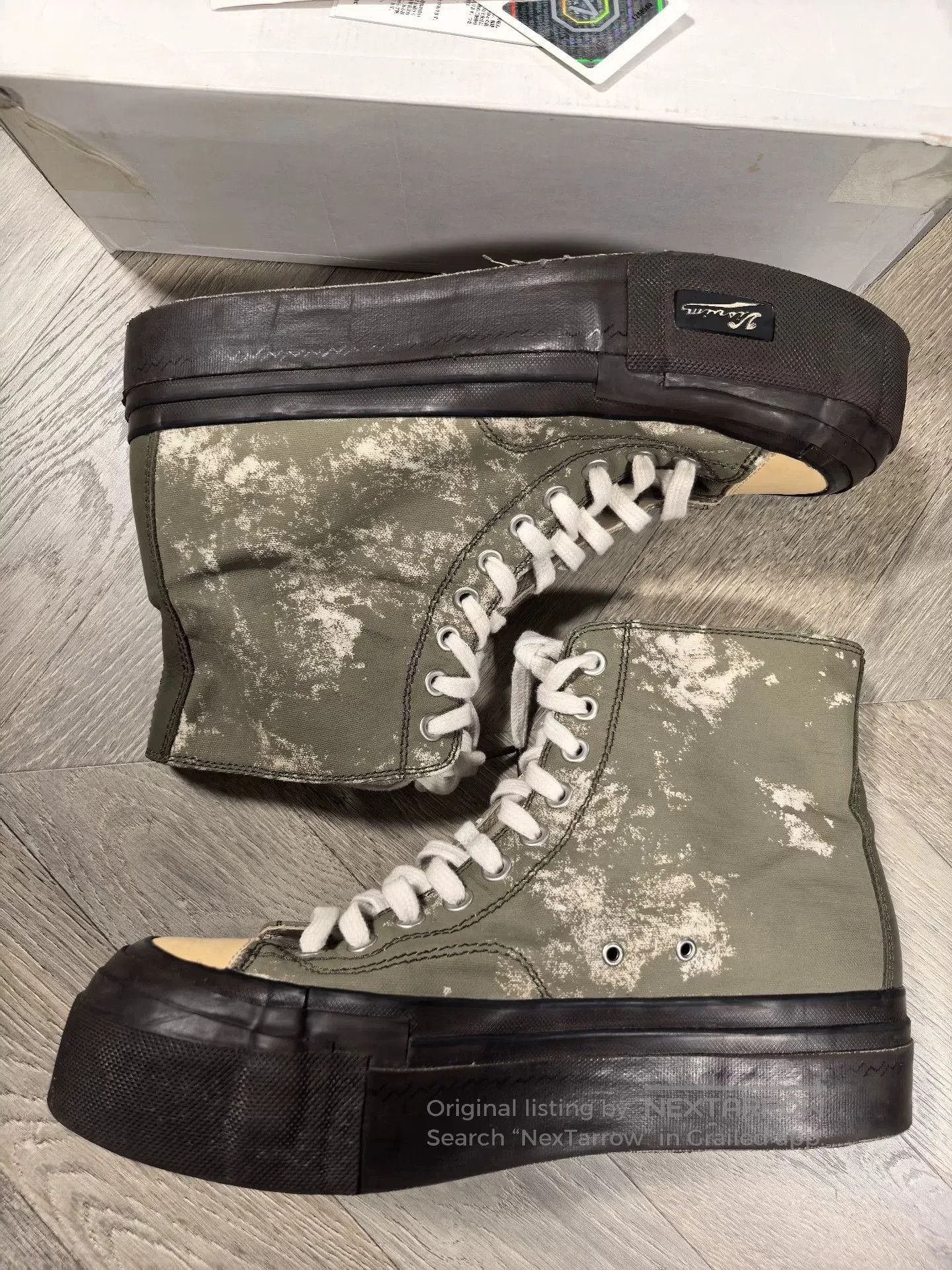 Visvim visvim skagway hi g.patten canvas shoes. Size US 10 / EU 43 - 3 Thumbnail