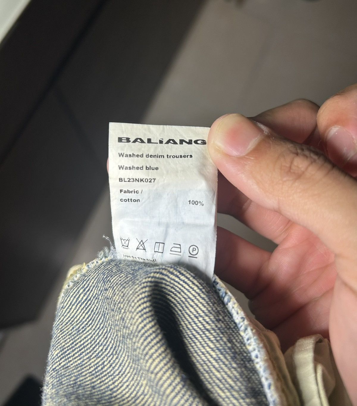 Other Baliang Flared Sand-washed/faded Flared Jeans Size US 33 - 5 Thumbnail