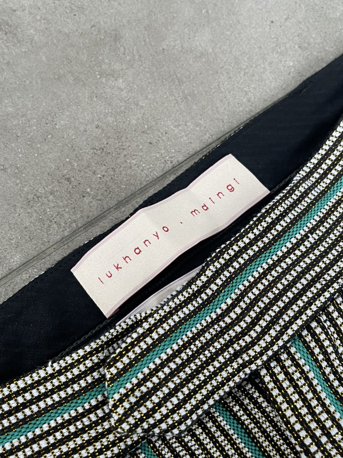 Other !DS! SS22 Lukhanyo Mdingi Cabes Transfuse Casual Pants Size US 30 / EU 46 - 14 Thumbnail