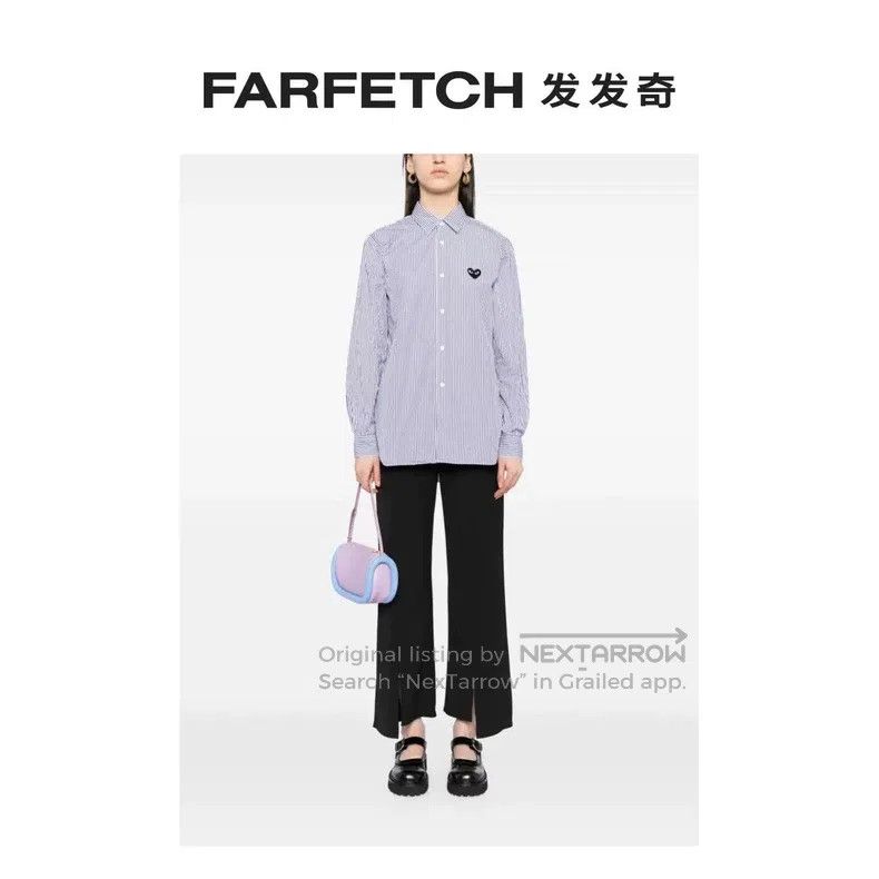 Comme des Garcons Comme Des Garcons Classic striped black heart love long-sl Size M / US 6-8 / IT 42-44 - 6 Thumbnail