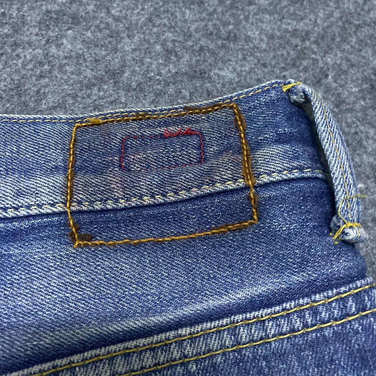Edwin 💥Best Offer💥Vintage Edwin 503 Buckle Back Selvedge Denim Size US 35 - 12 Thumbnail