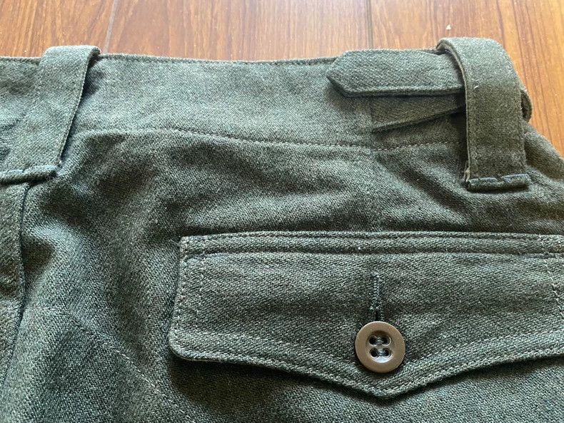 RRL Ralph Lauren RRL Ralph Lauren Old heavyweight cotton wool blended milit Size US 28 / EU 44 - 8 Thumbnail