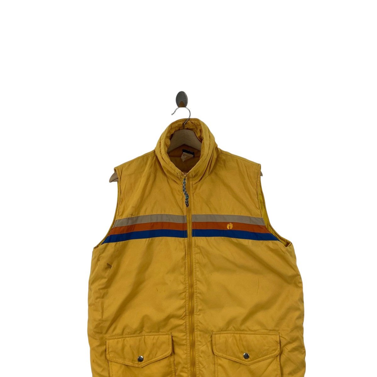 Hang Ten Vintage HANG TEN Puffer Vesy Stripe Outdoor Streetwear Size US L / EU 52-54 / 3 - 2 Thumbnail