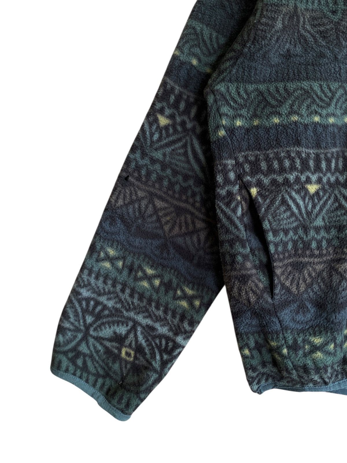 Patagonia Vintage Patagonia Synchilla Snap Button Navajo Fleece 1990s Size US S / EU 44-46 / 1 - 5 Thumbnail