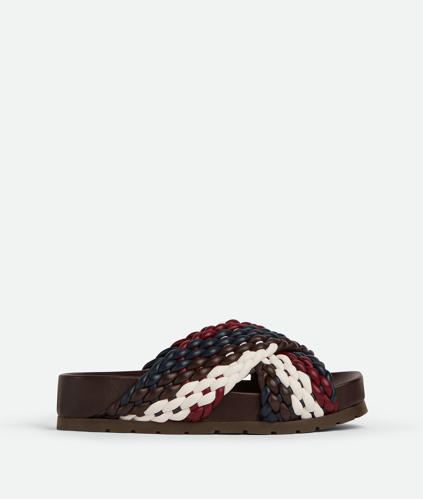 Bottega Veneta o1loc1c0125 729889 Tarik Flat Sandals in Multicolor Size US 8 / IT 38 - 1 Thumbnail