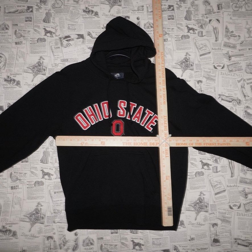 J. America Small-Vintage Y2K Ohio State university 00s embroider hoodie Size US S / EU 44-46 / 1 - 4 Thumbnail