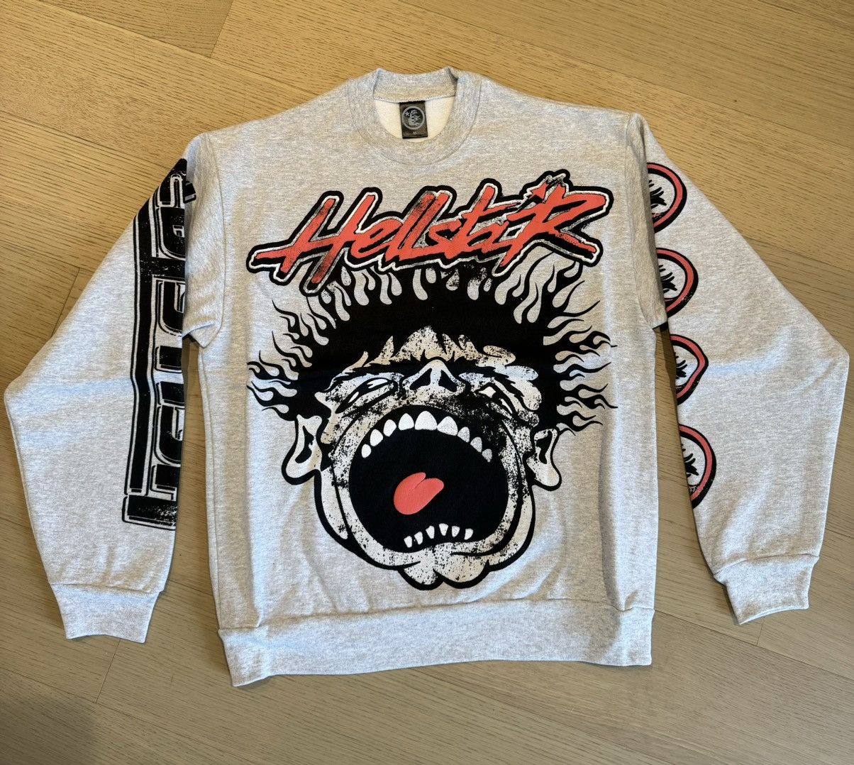 HELLSTAR Hellstar Records Crewneck Size US M / EU 48-50 / 2 - 1 Thumbnail