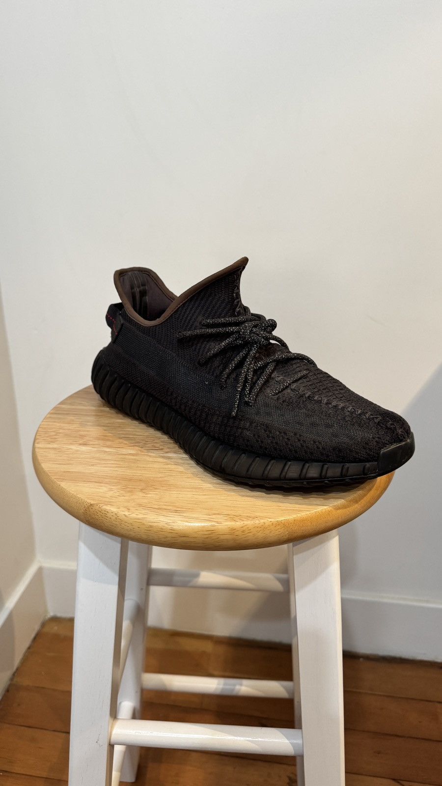 Adidas Yeezy Boost 350 V2 “Black” – Non-Reflective Size US 12.5 / EU 45-46 - 10 Thumbnail