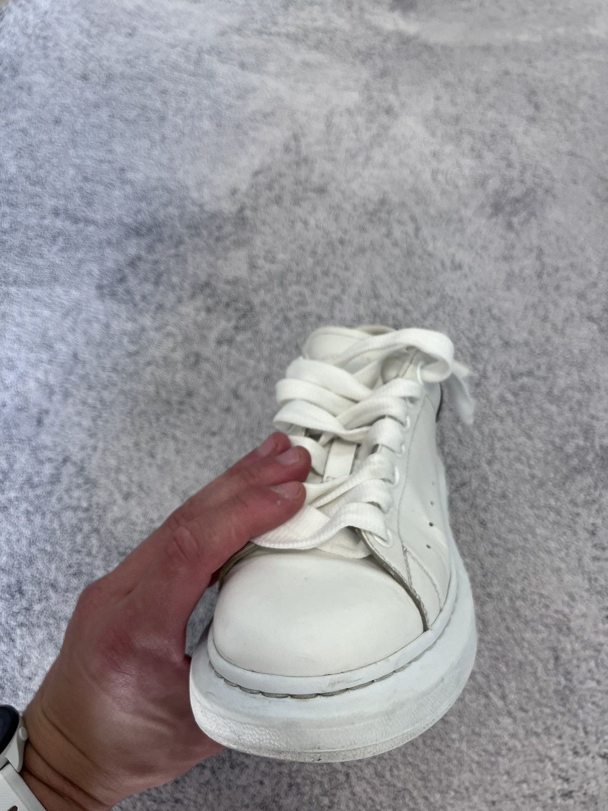 Alexander McQueen Alexander McQueen Women Shoes Sneakers Leather Size 38 Size US 8 / IT 38 - 24 Thumbnail
