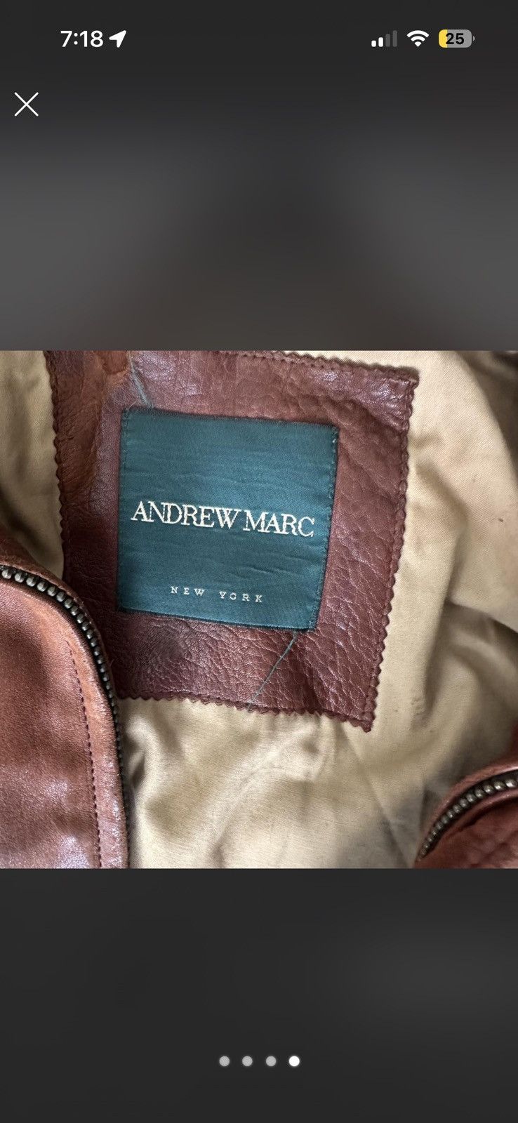 Andrew Marc Vintage Andrew Marc Leather Jacket Size US L / EU 52-54 / 3 - 4 Thumbnail