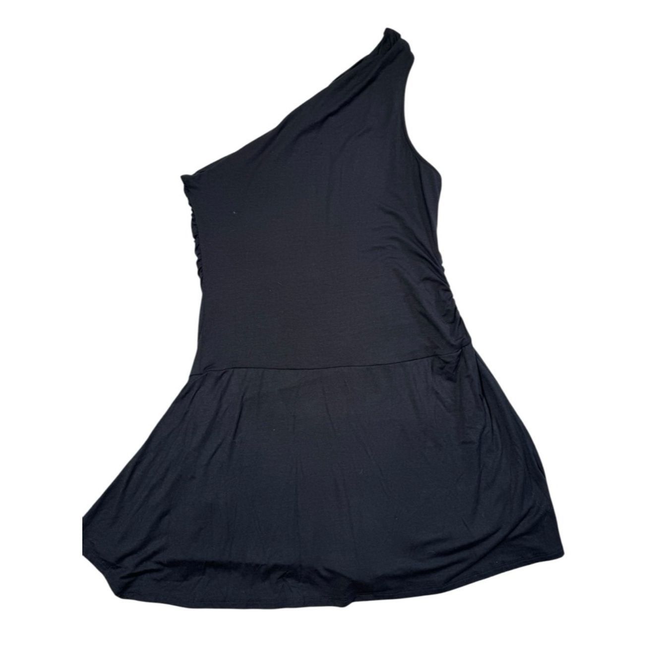 Urban Outfitters New Urban Outfitters Black Monica Asymmetrical One-Shoulder Size 38" / US 16 / IT 52 - 5 Thumbnail