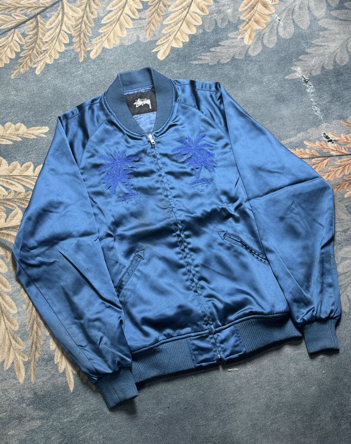 Other VINTAGE STUSSY SOUVENIR JACKET BOMBER EMBROIDERY DESIGN Size US L / EU 52-54 / 3 - 4 Thumbnail