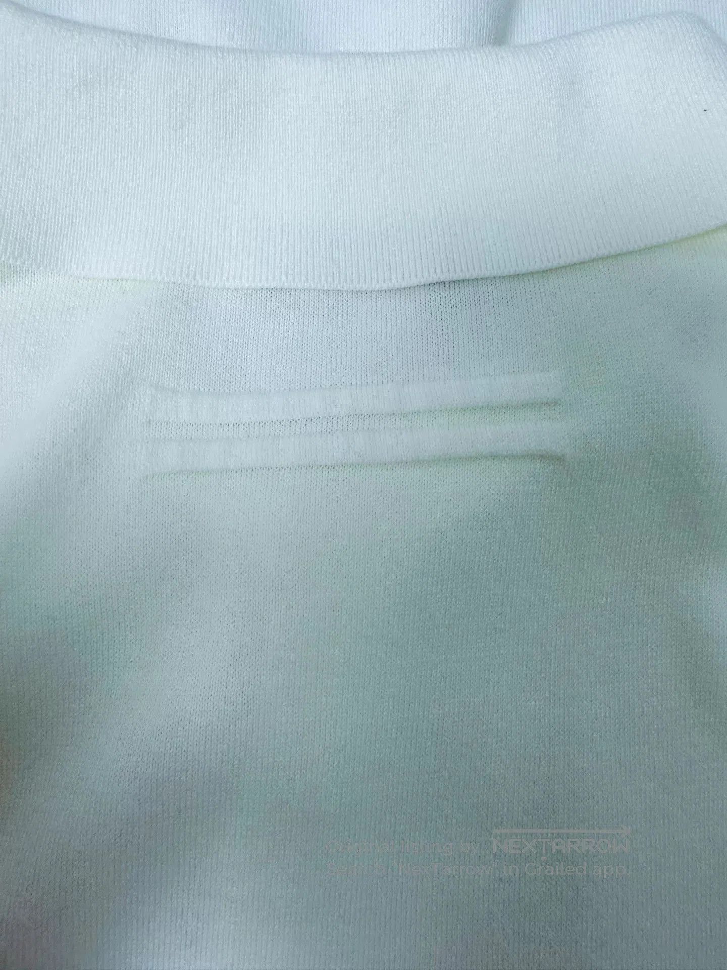 Ermenegildo Zegna ZEGNA Men's White Short-Sleeve Polo. Size US XL / EU 56 / 4 - 3 Thumbnail