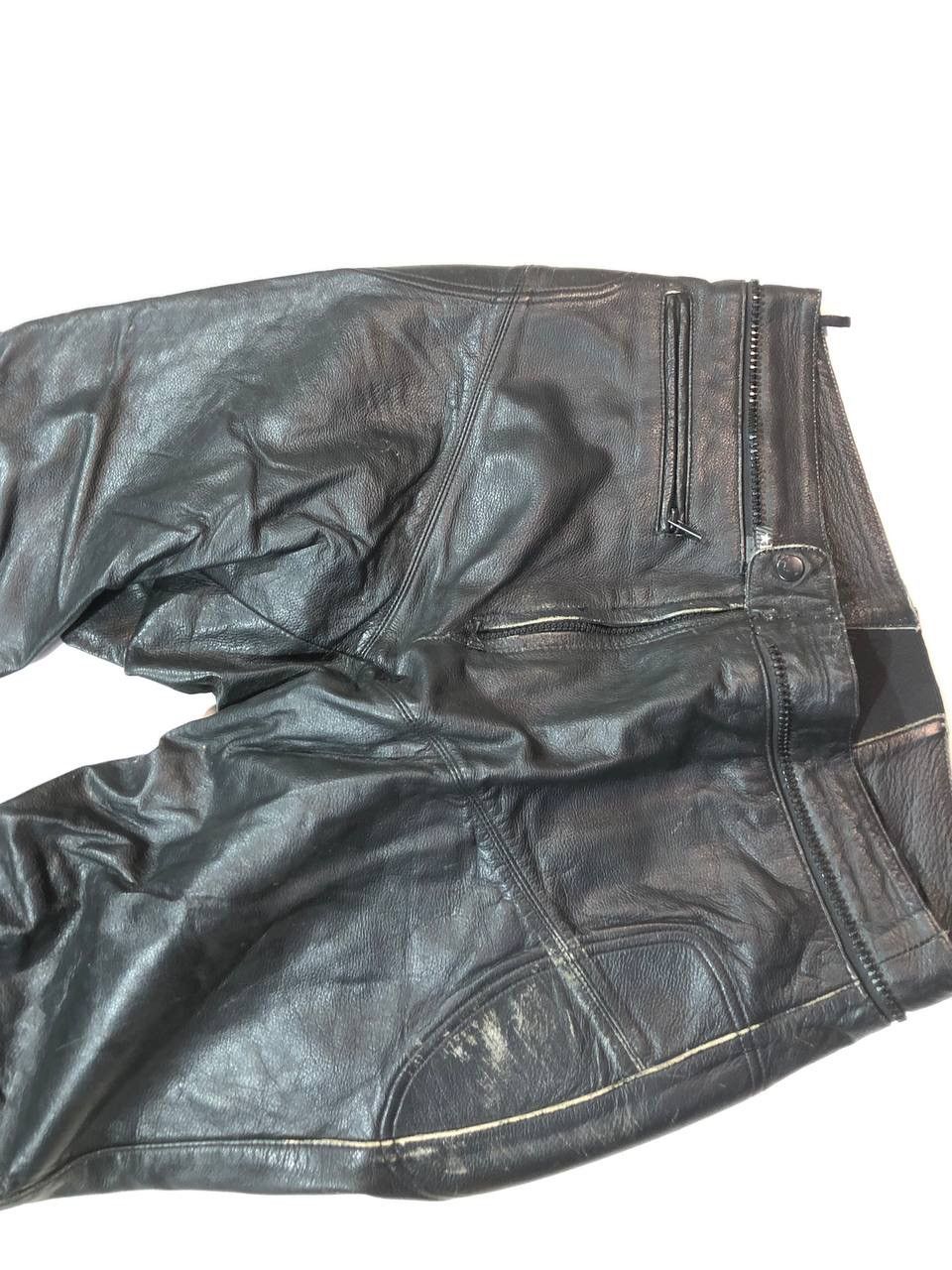 Vintage Rare Vintage Racing Moto Leather Pants Size US 32 / EU 48 - 4 Thumbnail