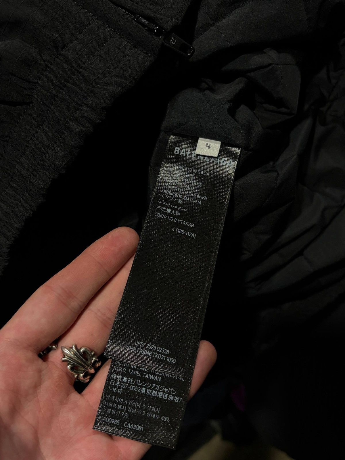 Balenciaga balenciaga unity bomber/windbreaker Size US XL / EU 56 / 4 - 14 Thumbnail