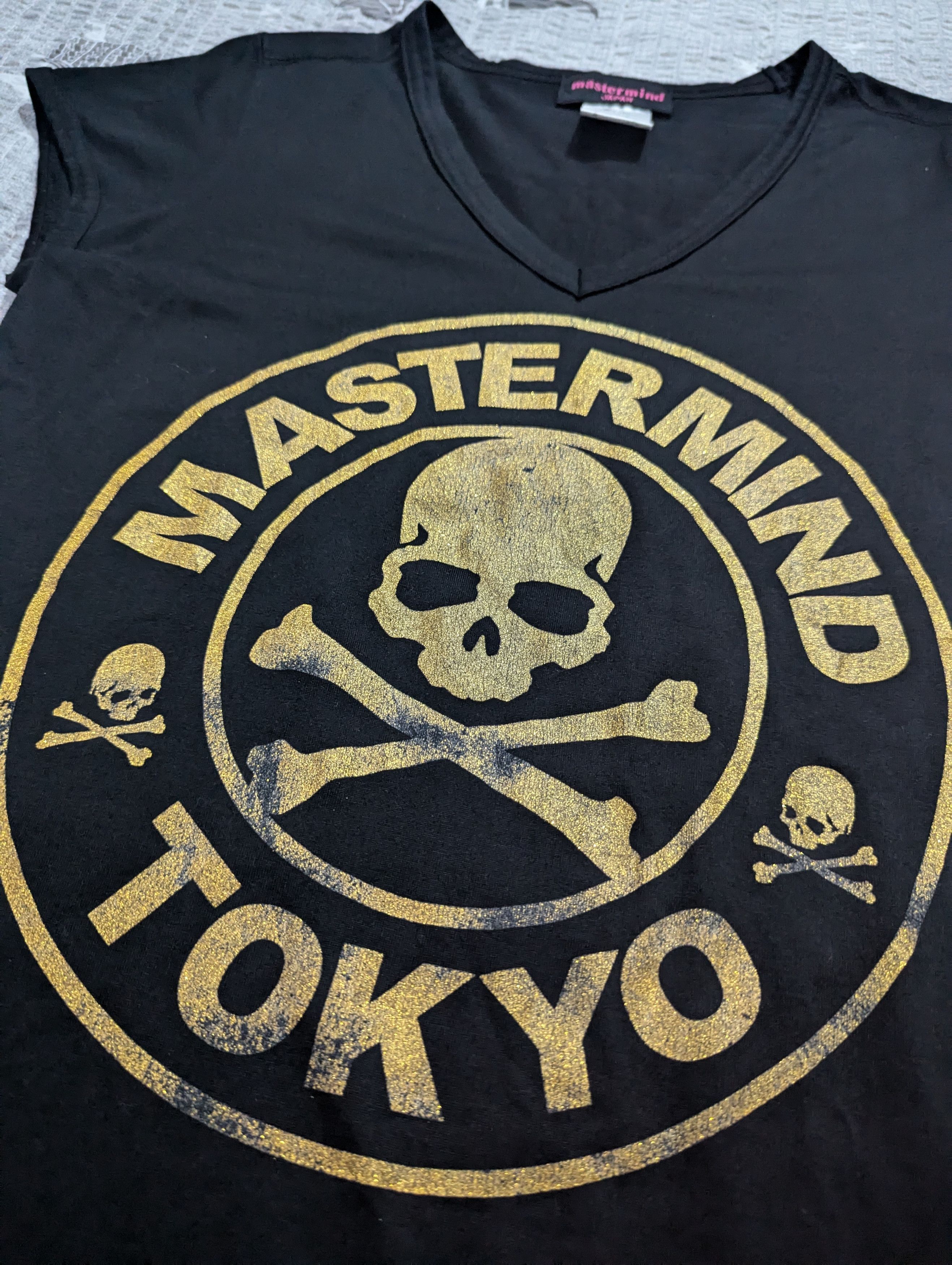 Mastermind World Mastermind Japan Tokyo V-neck shirt Size S / US 4 / IT 40 - 2 Thumbnail