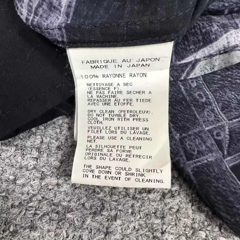 Yohji Yamamoto Yohji Yamamoto Yohji Yamamoto Long Shirt in Black Design Size US M / EU 48-50 / 2 - 6 Thumbnail