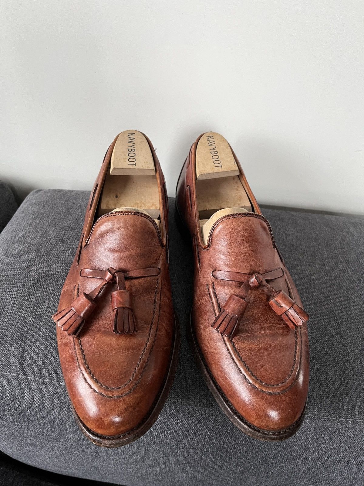 Cheaney Cheaney Boston Brown Made in England Loafers sz UK8 Size US 9 / EU 42 - 12 Thumbnail