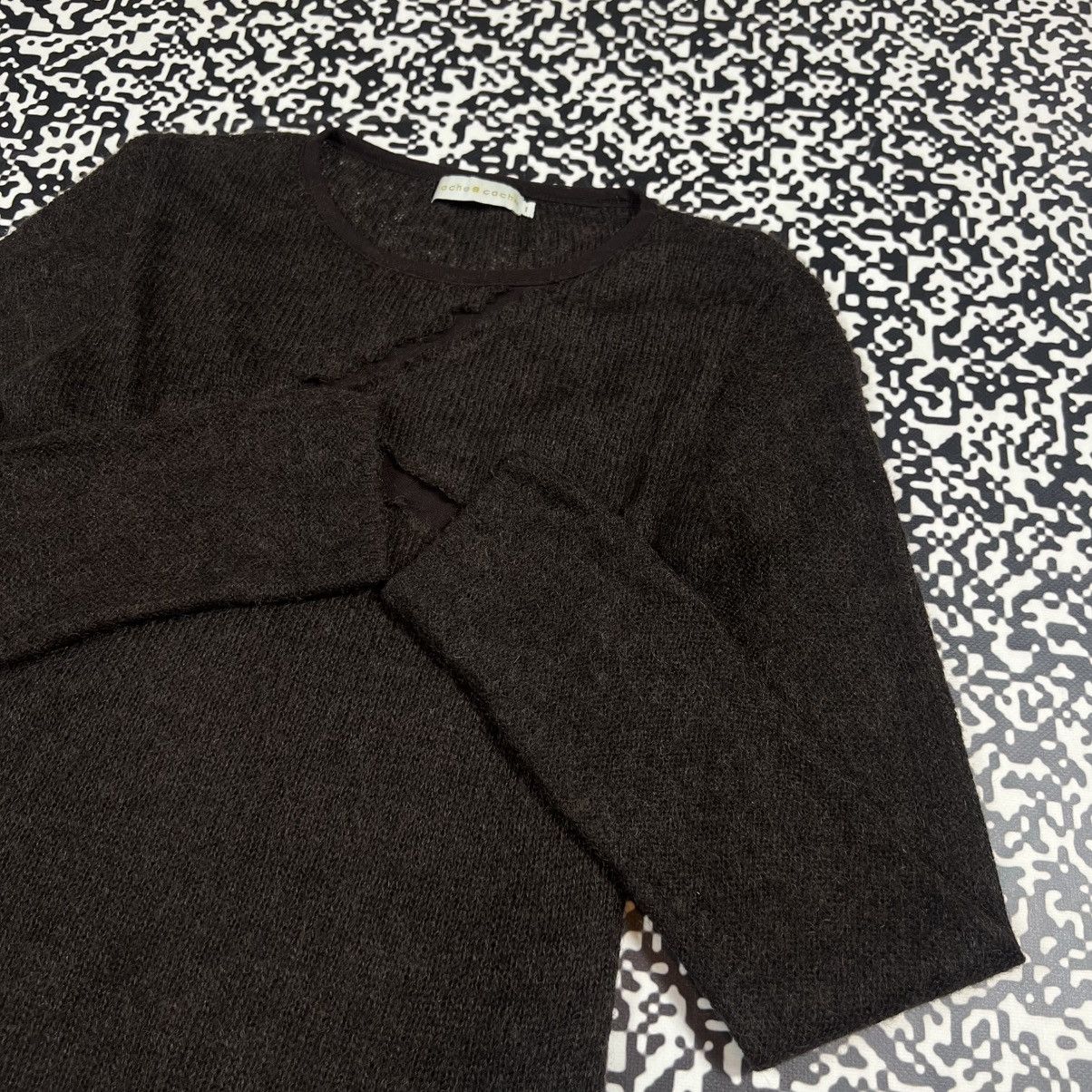 Japanese Brand Vintage Y2K Cache Cache Japanese Style Wool Sweater Size S / US 4 / IT 40 - 6 Thumbnail